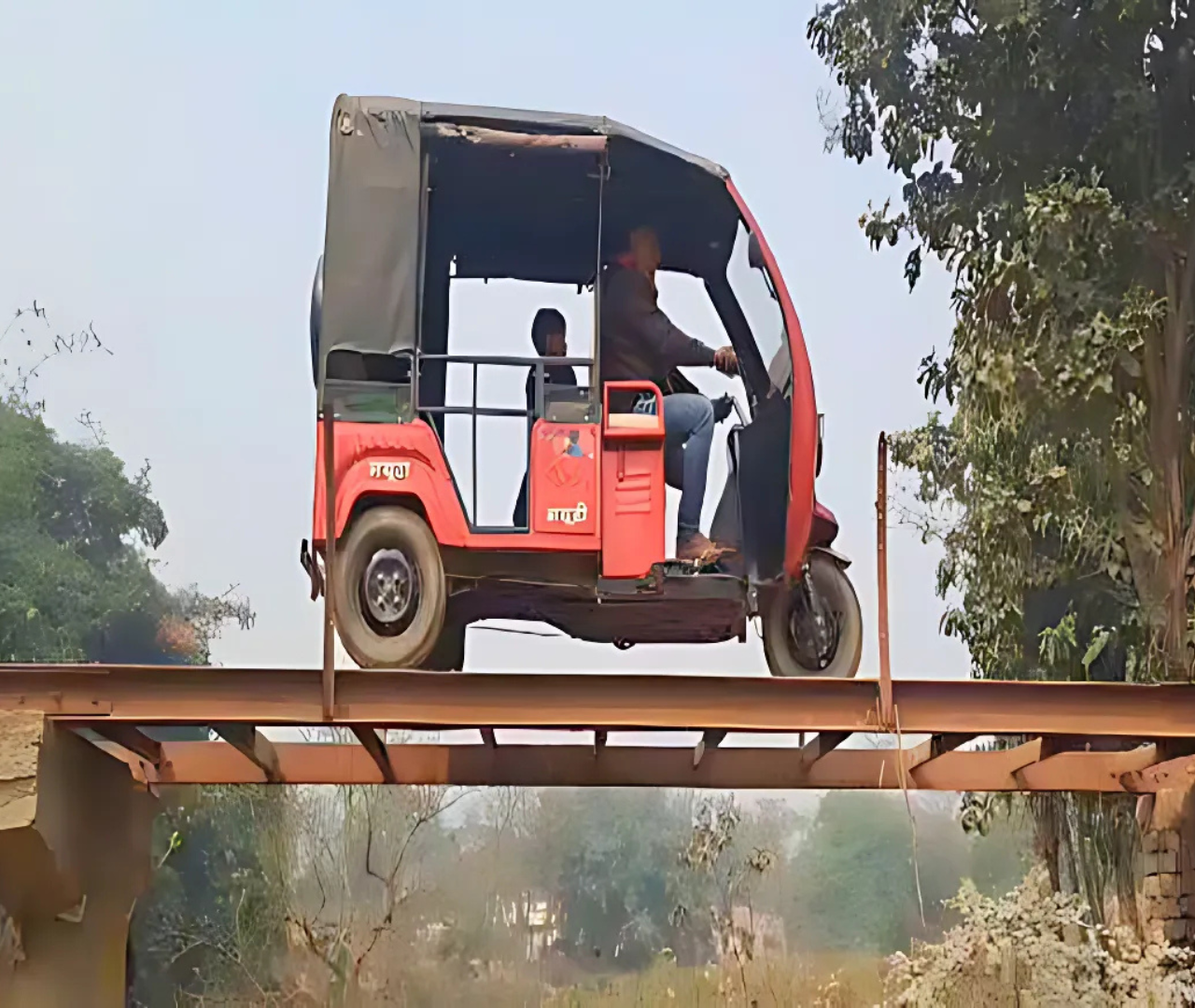 Villagers Build Their Own Bridge