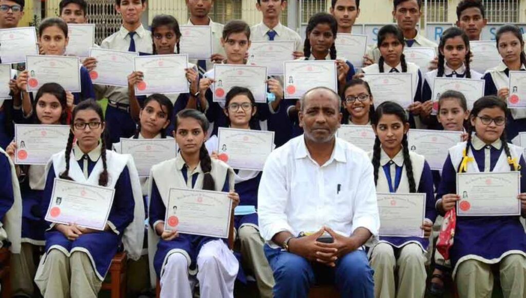 Mamun Malik Education for All campaign