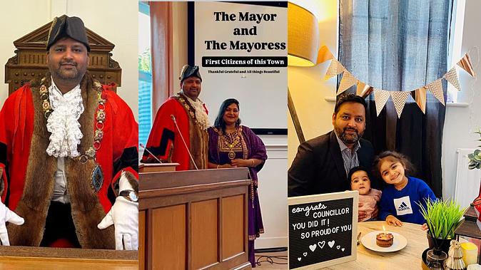 Rajkumar Mishra Mayor