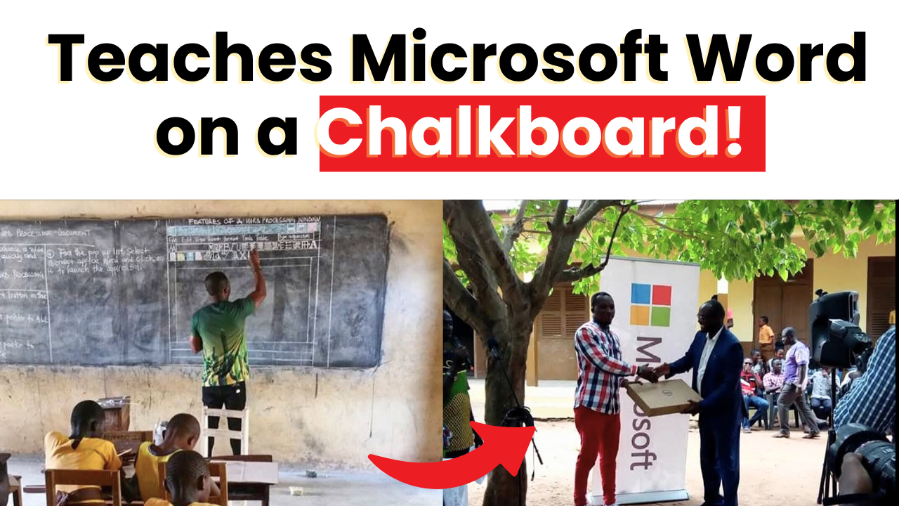 Ghanaian Teacher Richard Appiah Akoto