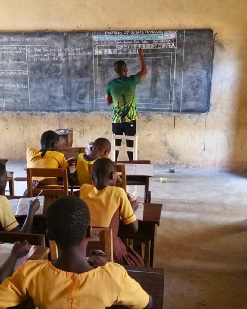 Ghanaian Teacher Richard Appiah Akoto